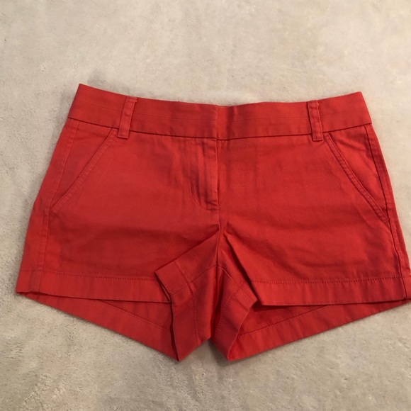 J. Crew Pants - J. Crew Melon Chino Shorts Woman’s Size 4